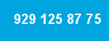 929 125 87 75 929 125 87 75